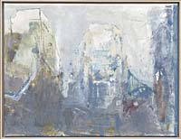 Paris, rue de la Goutte-d'Or, Oel auf Leinwand, 1987, 07-87-28, 54,5 x 42 cm